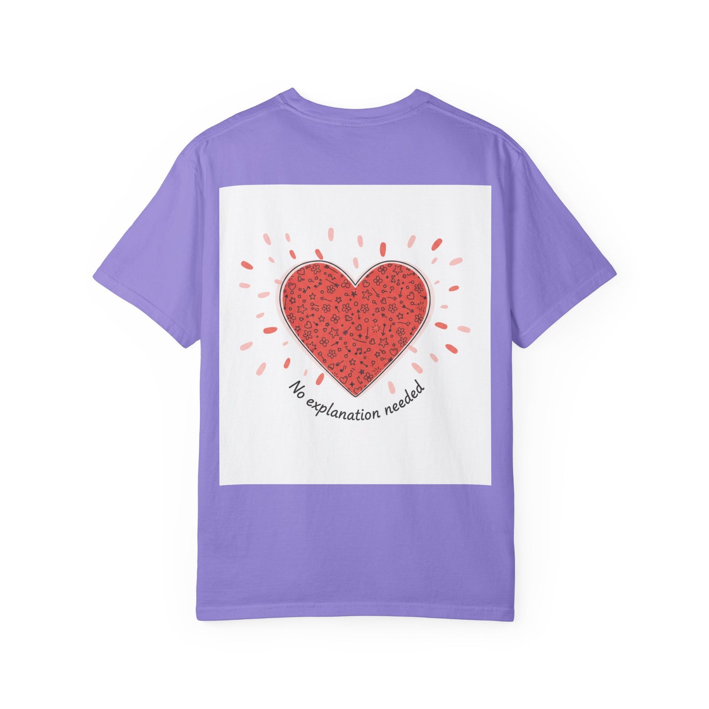 I’m Yours 120% T-Shirt — Heart Graphic “No Explanation Needed” Valentine Tee