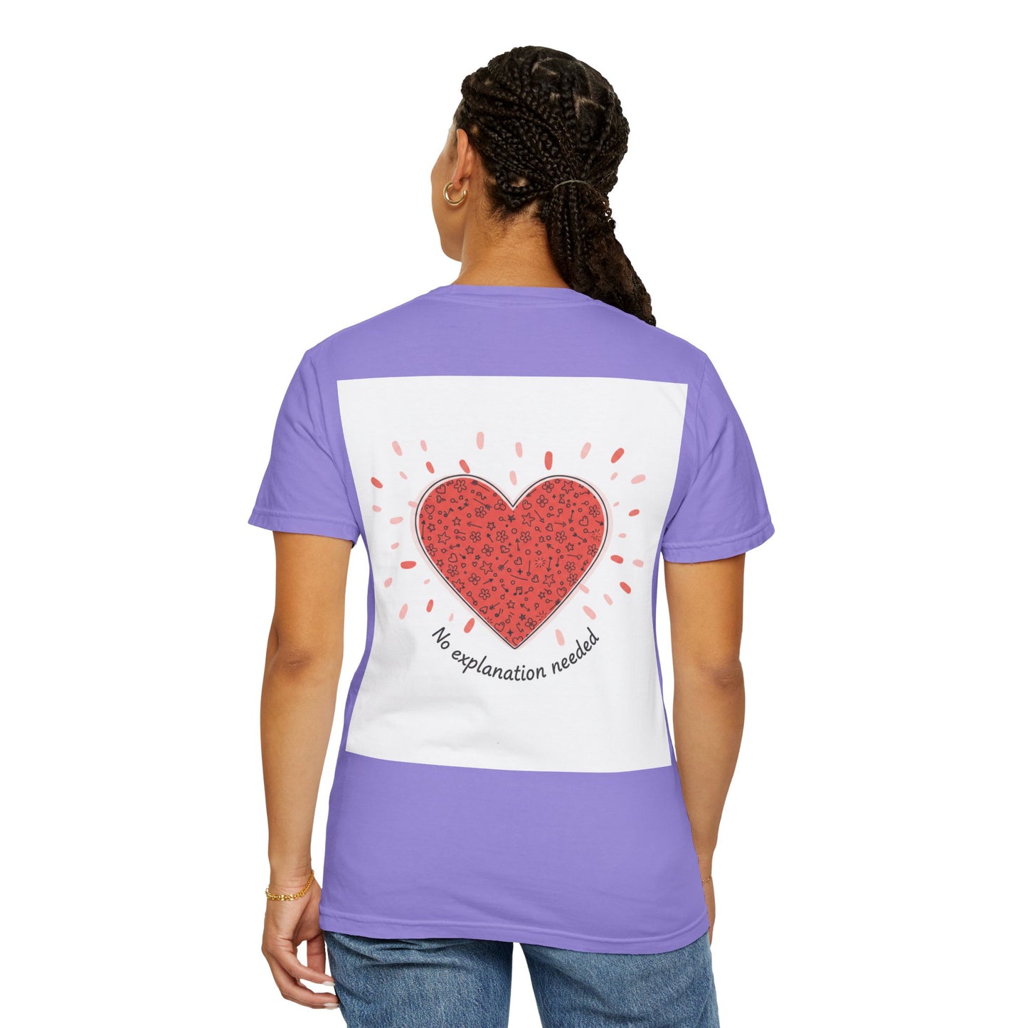 I’m Yours 120% T-Shirt — Heart Graphic “No Explanation Needed” Valentine Tee