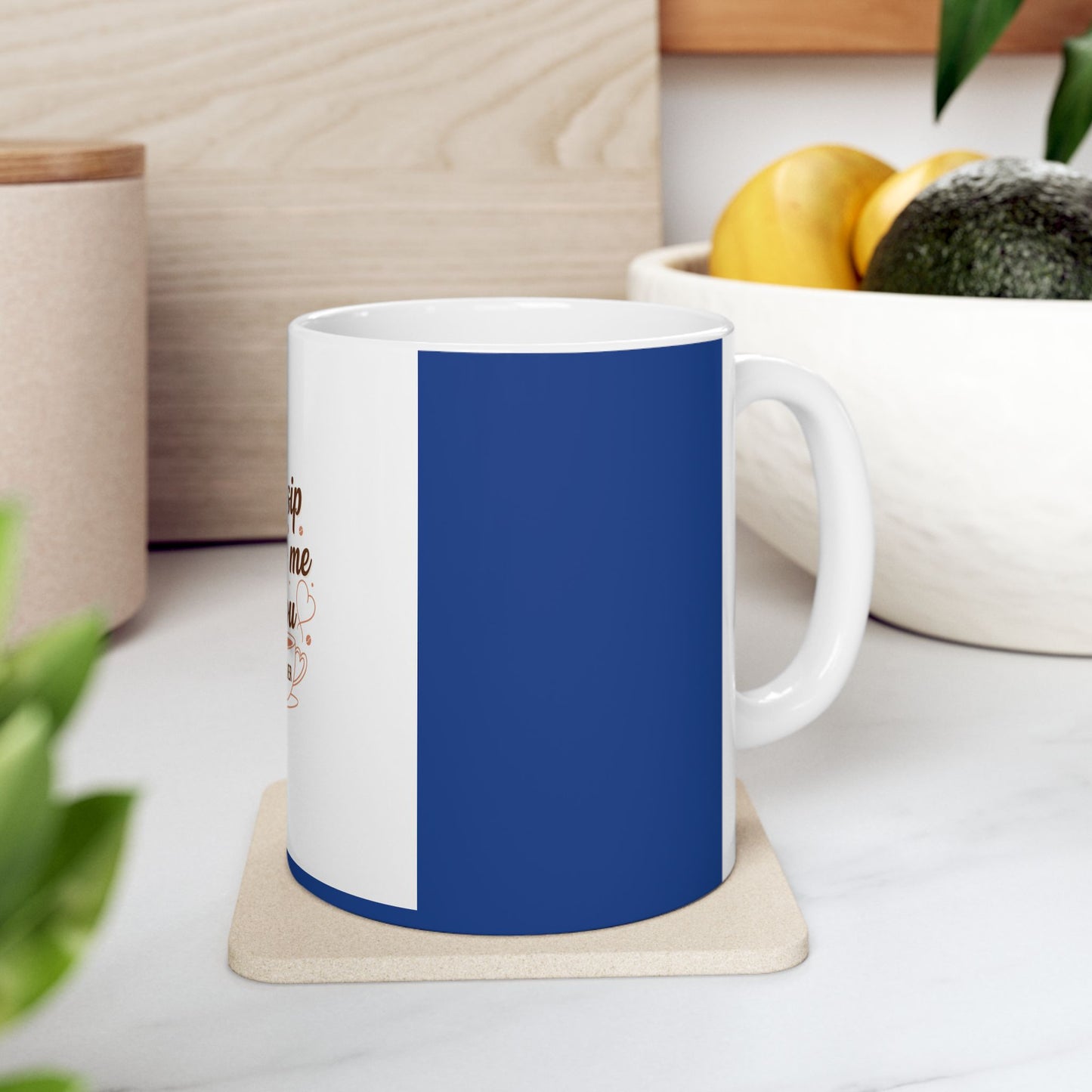 Ceramic Mug — "Every Sip Reminds Me of You" Romantic Coffee Cup (11oz, 15oz)