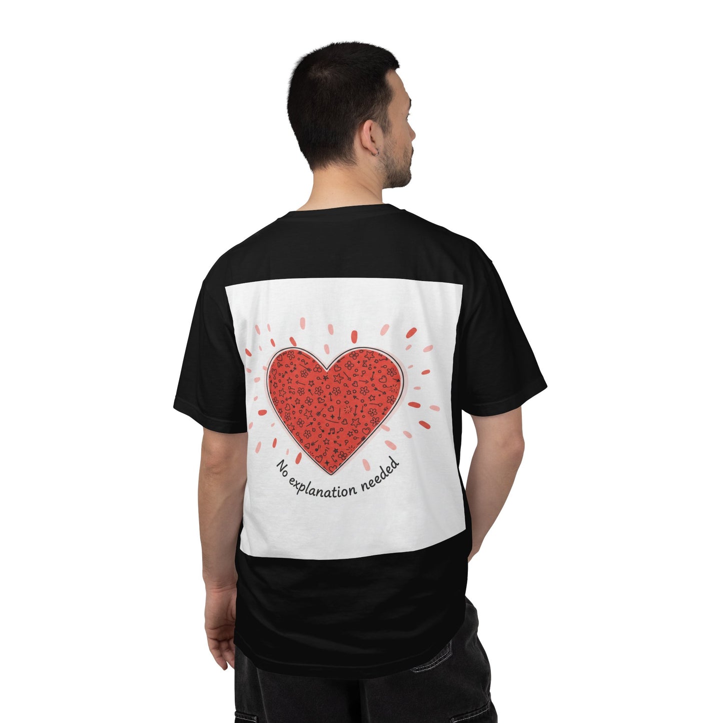 I’m Yours 120% T-Shirt — Heart Graphic “No Explanation Needed” Valentine Tee