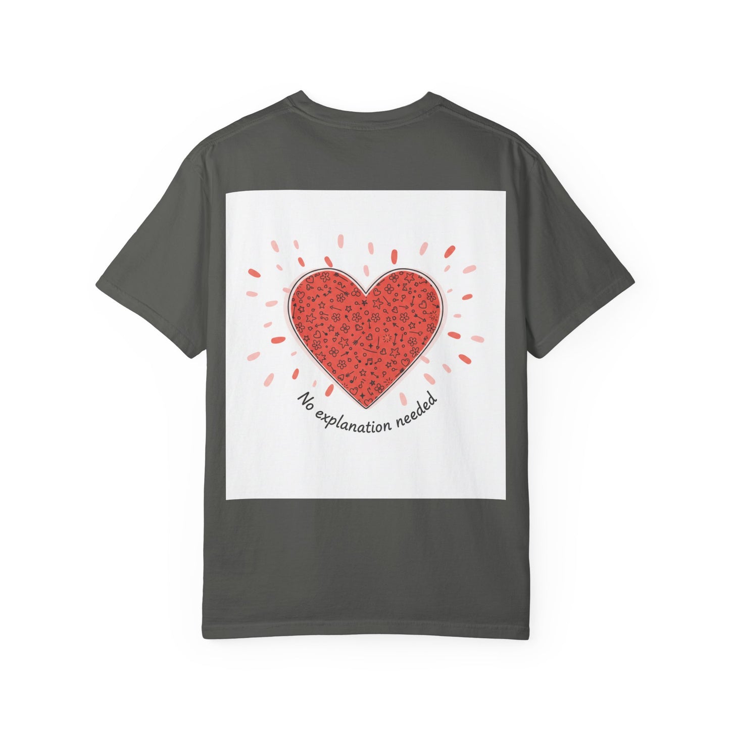 I’m Yours 120% T-Shirt — Heart Graphic “No Explanation Needed” Valentine Tee