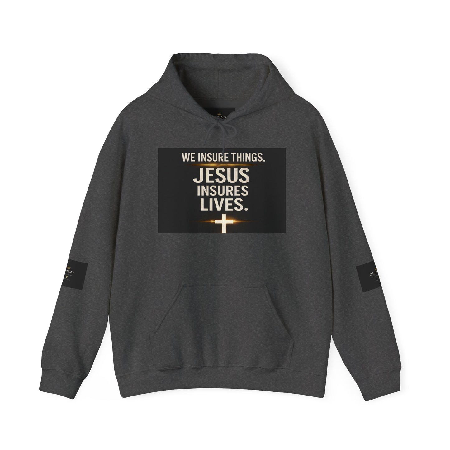 Jesus Insures Lives hoodie | Christian faith sweatshirt, be good back print