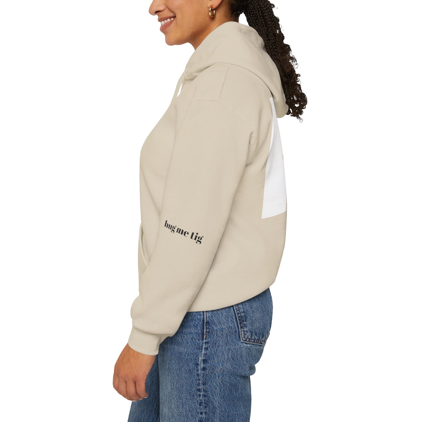 Cozy Bird Nest Hoodie — "Home Is My Safe Place" Comfort Sweatshirt