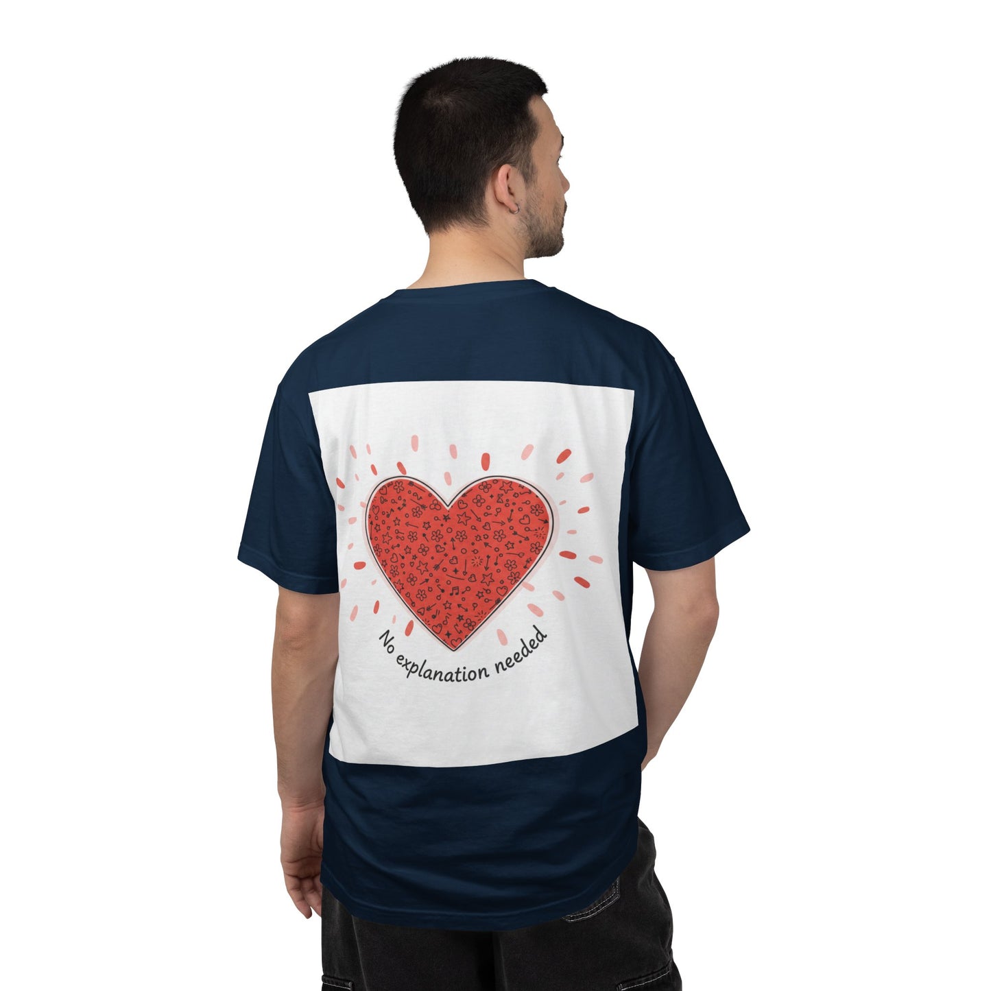 I’m Yours 120% T-Shirt — Heart Graphic “No Explanation Needed” Valentine Tee