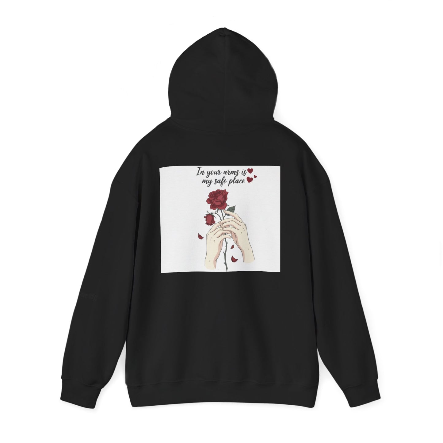 Cozy Bird Nest Hoodie — "Home Is My Safe Place" Comfort Sweatshirt