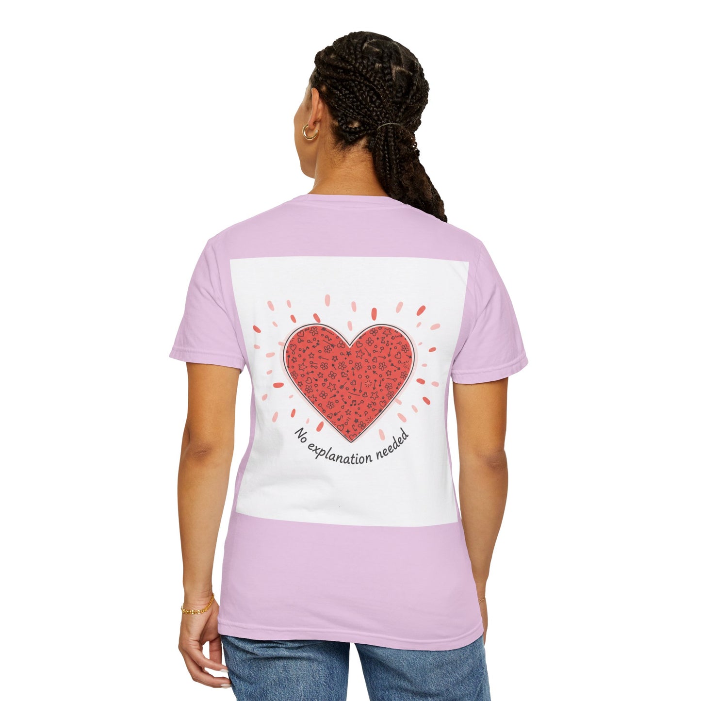 I’m Yours 120% T-Shirt — Heart Graphic “No Explanation Needed” Valentine Tee