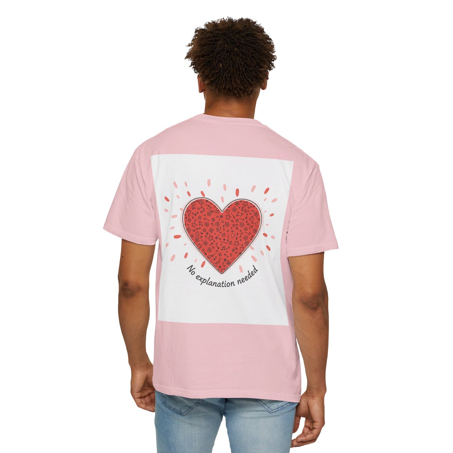 I’m Yours 120% T-Shirt — Heart Graphic “No Explanation Needed” Valentine Tee