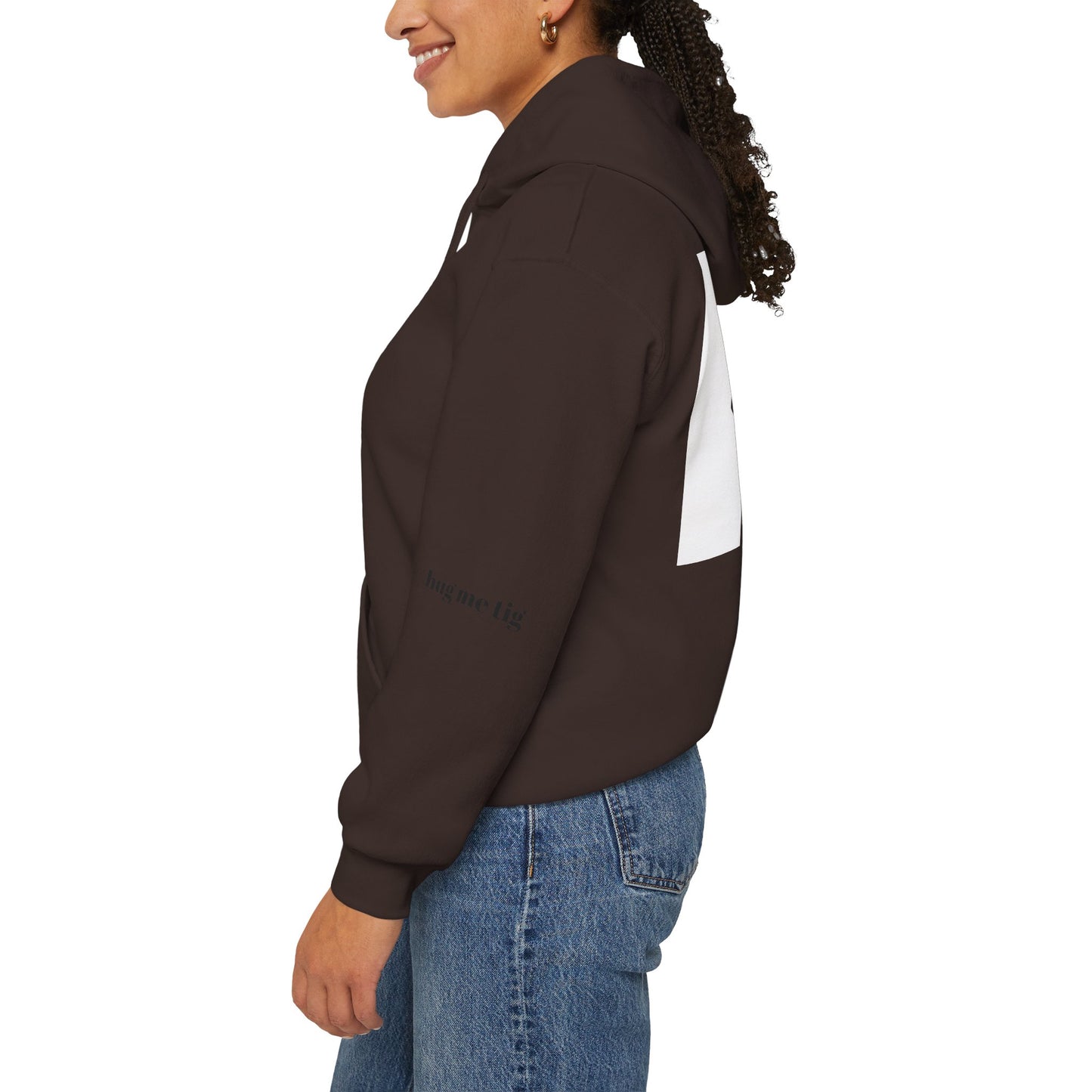 Cozy Bird Nest Hoodie — "Home Is My Safe Place" Comfort Sweatshirt