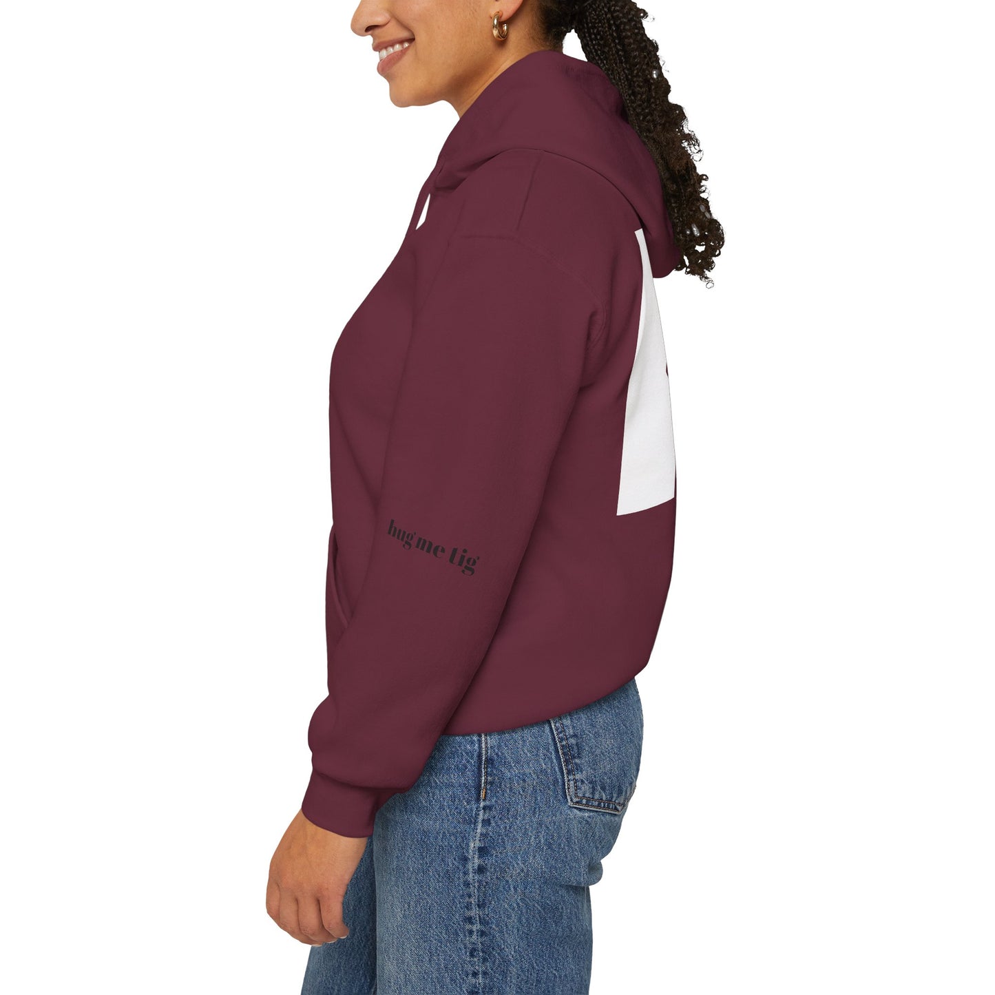 Cozy Bird Nest Hoodie — "Home Is My Safe Place" Comfort Sweatshirt