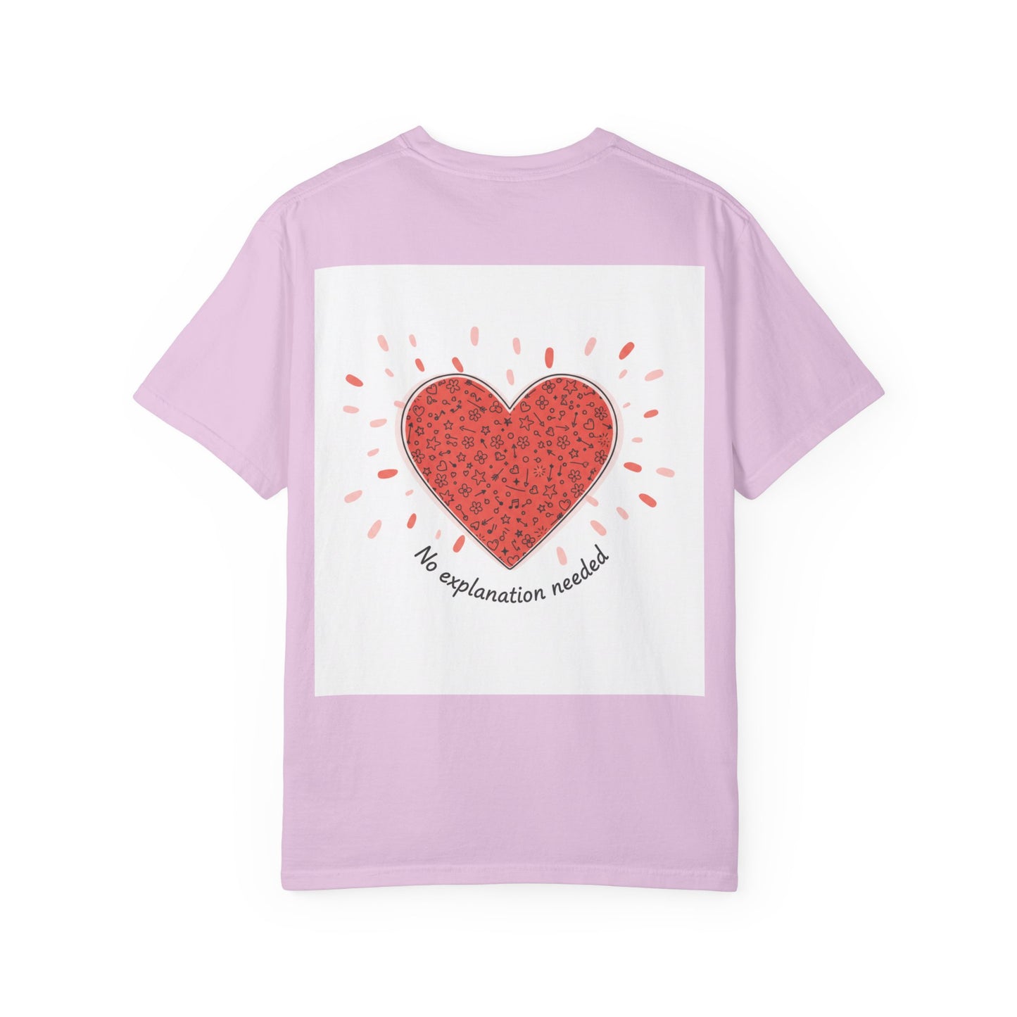 I’m Yours 120% T-Shirt — Heart Graphic “No Explanation Needed” Valentine Tee