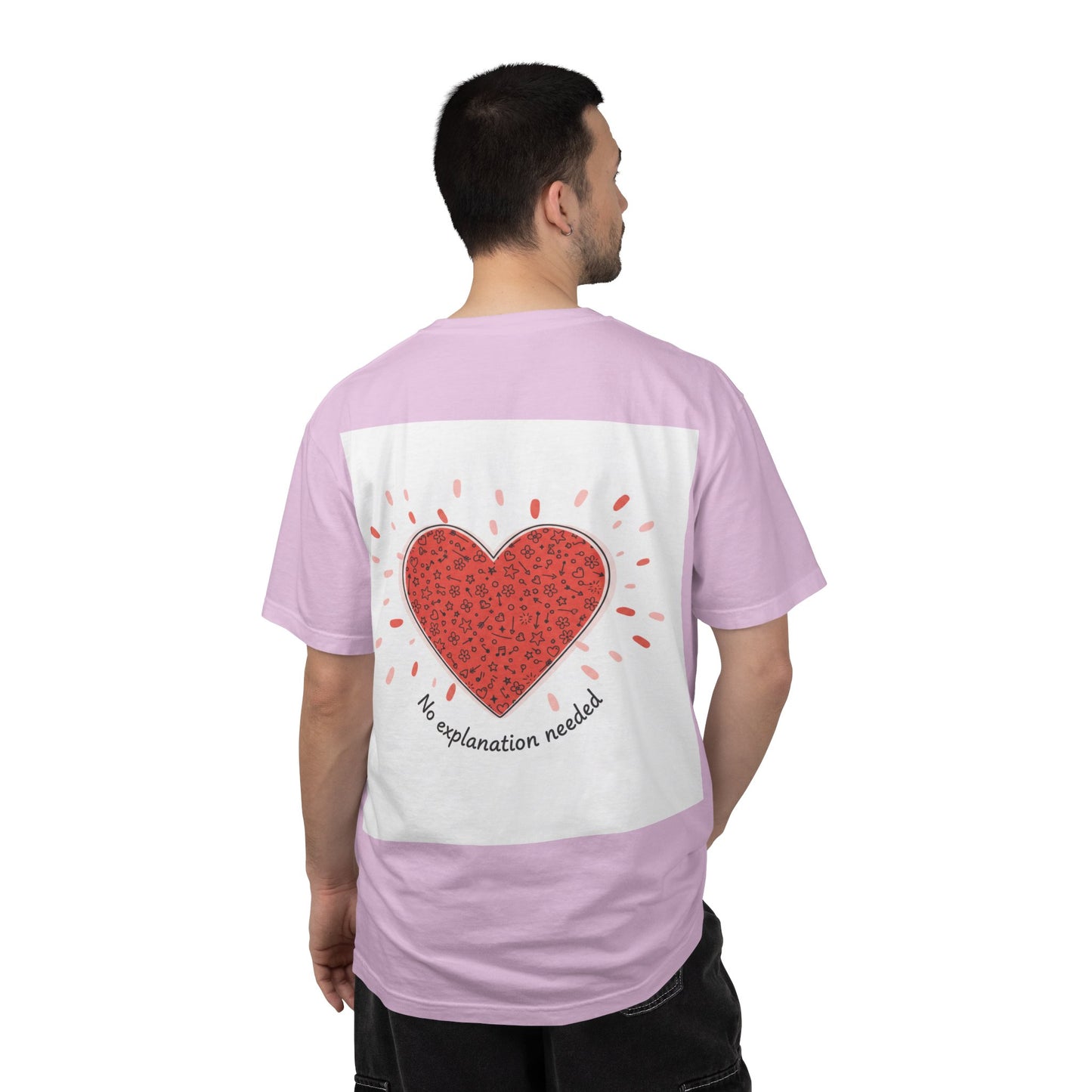 I’m Yours 120% T-Shirt — Heart Graphic “No Explanation Needed” Valentine Tee