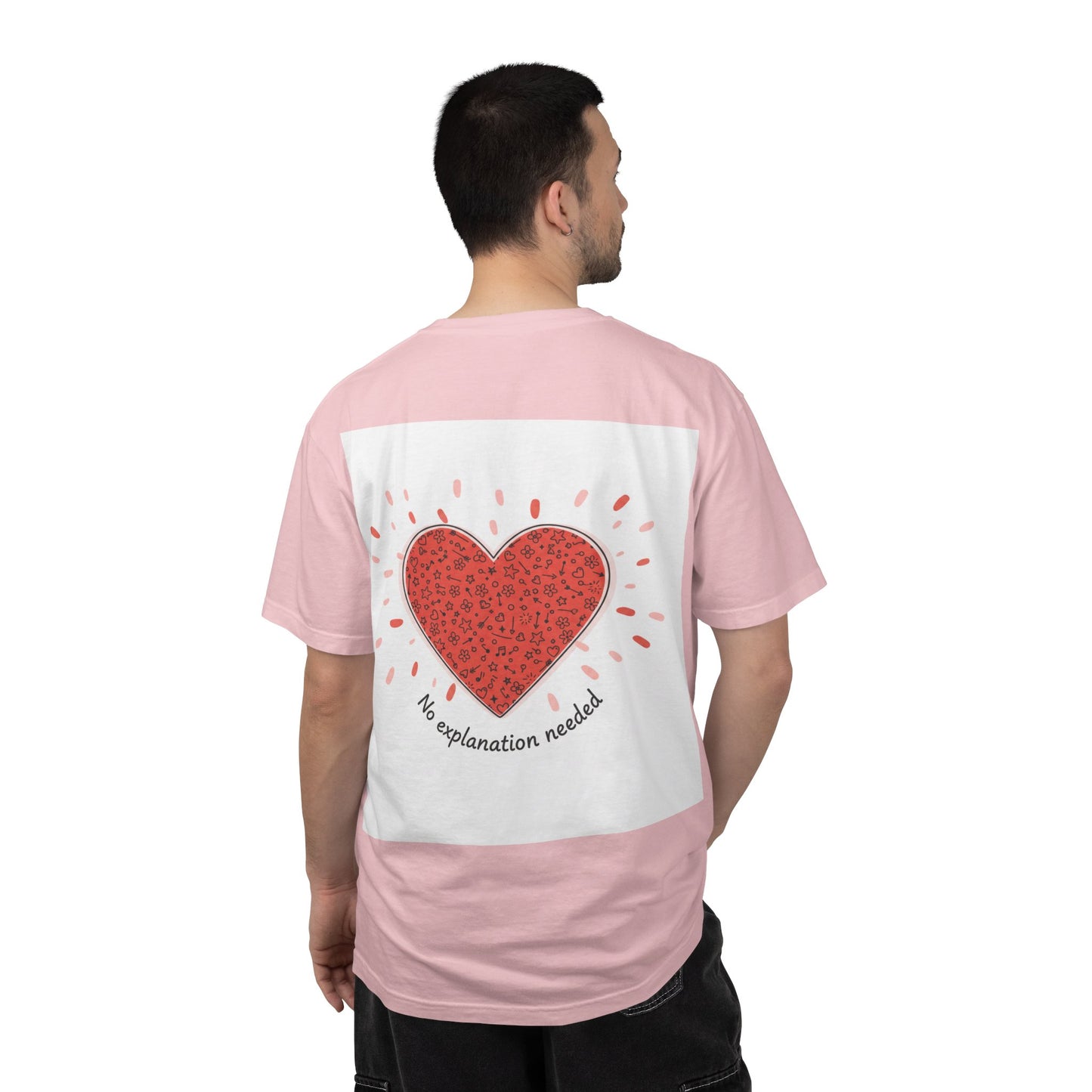 I’m Yours 120% T-Shirt — Heart Graphic “No Explanation Needed” Valentine Tee
